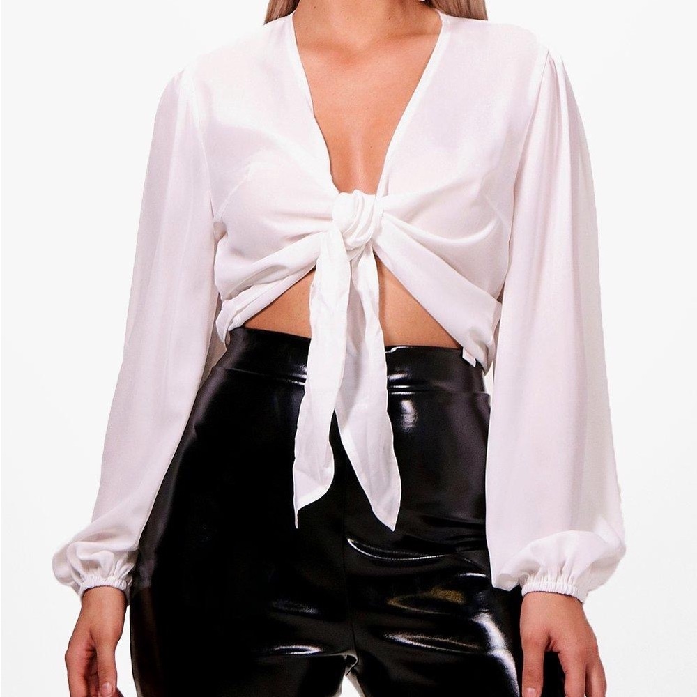 Chiffon Tie Top